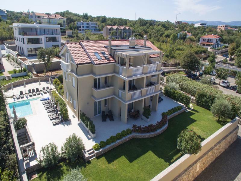 Luxury Apartments Villa Mande Malinska Dış mekan fotoğraf