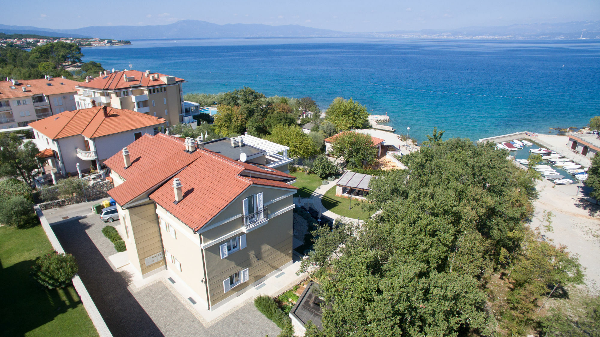 Luxury Apartments Villa Mande Malinska Dış mekan fotoğraf