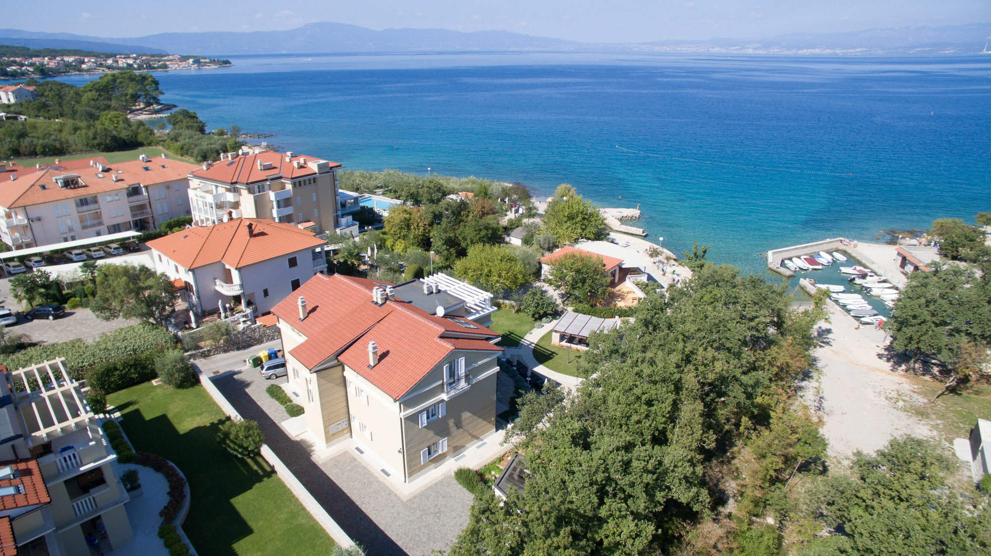 Luxury Apartments Villa Mande Malinska Dış mekan fotoğraf