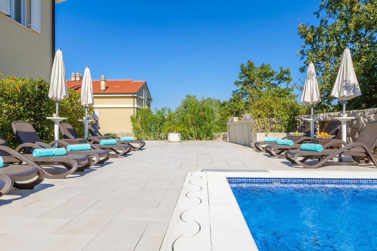 Luxury Apartments Villa Mande Malinska Dış mekan fotoğraf